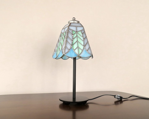 ◎樹木の葉をイメージした模様　テーブルランプ　照明　ナイト 1_75d9a3b77428fc0b2c90070d67b6