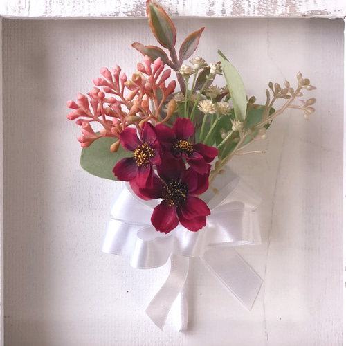 アンティークなデージーと秋桜のウェディングブーケ SOLD ブーケ  