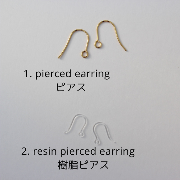 耳環/樹脂耳環 Tsumamizaiku 聖誕花 &lt;&lt;定做&gt;&gt; 第6張的照片