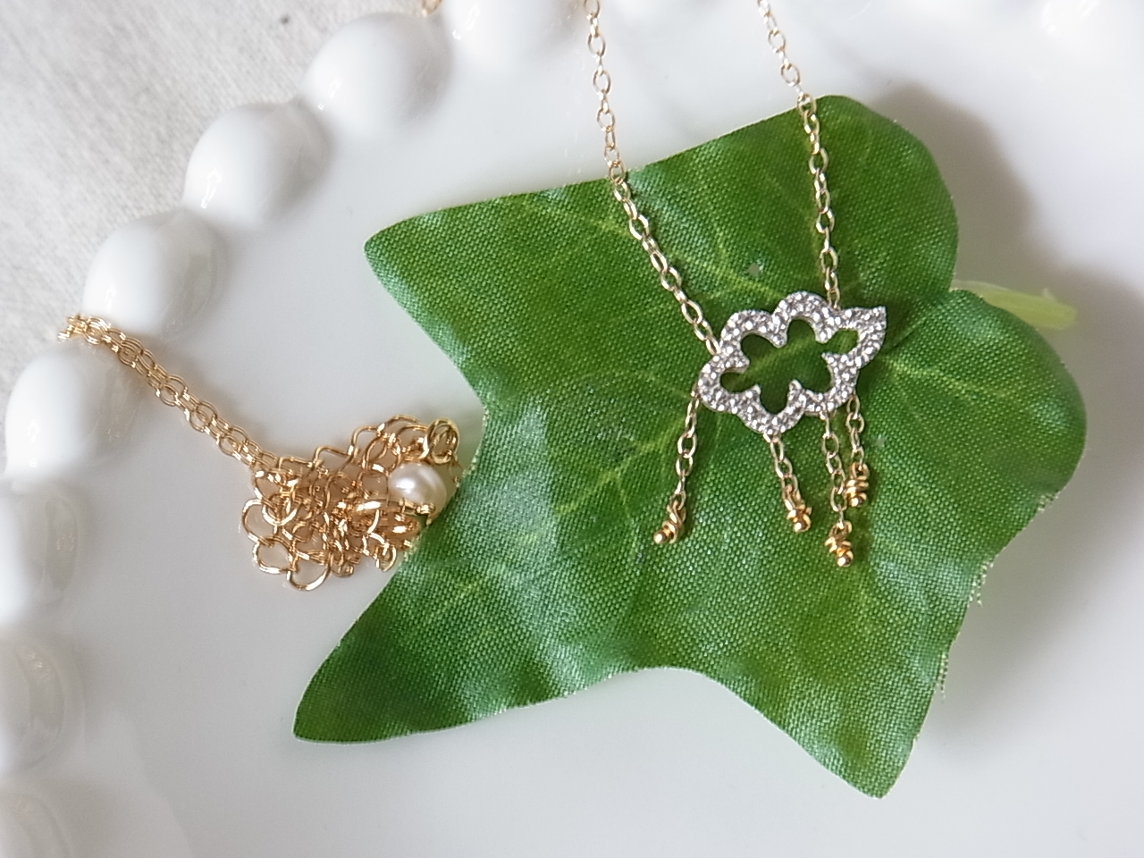 光の雨　～雨の日ネックレス