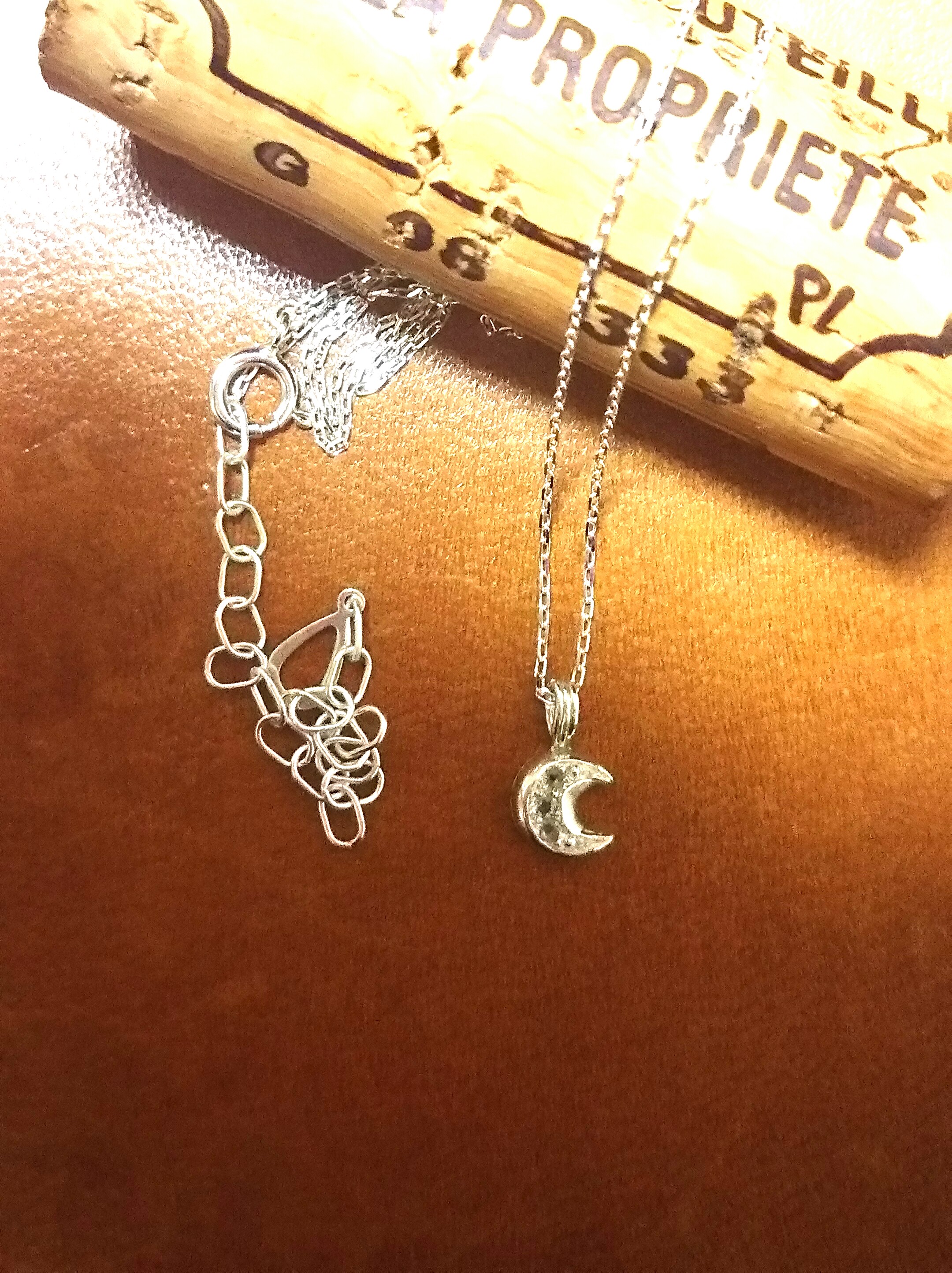 三日月ネックレス silver925 7,500円