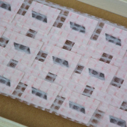 code-013　アッサンブラージュ／合金鋼＋和紙＋紙（ピンク） 3枚目の画像