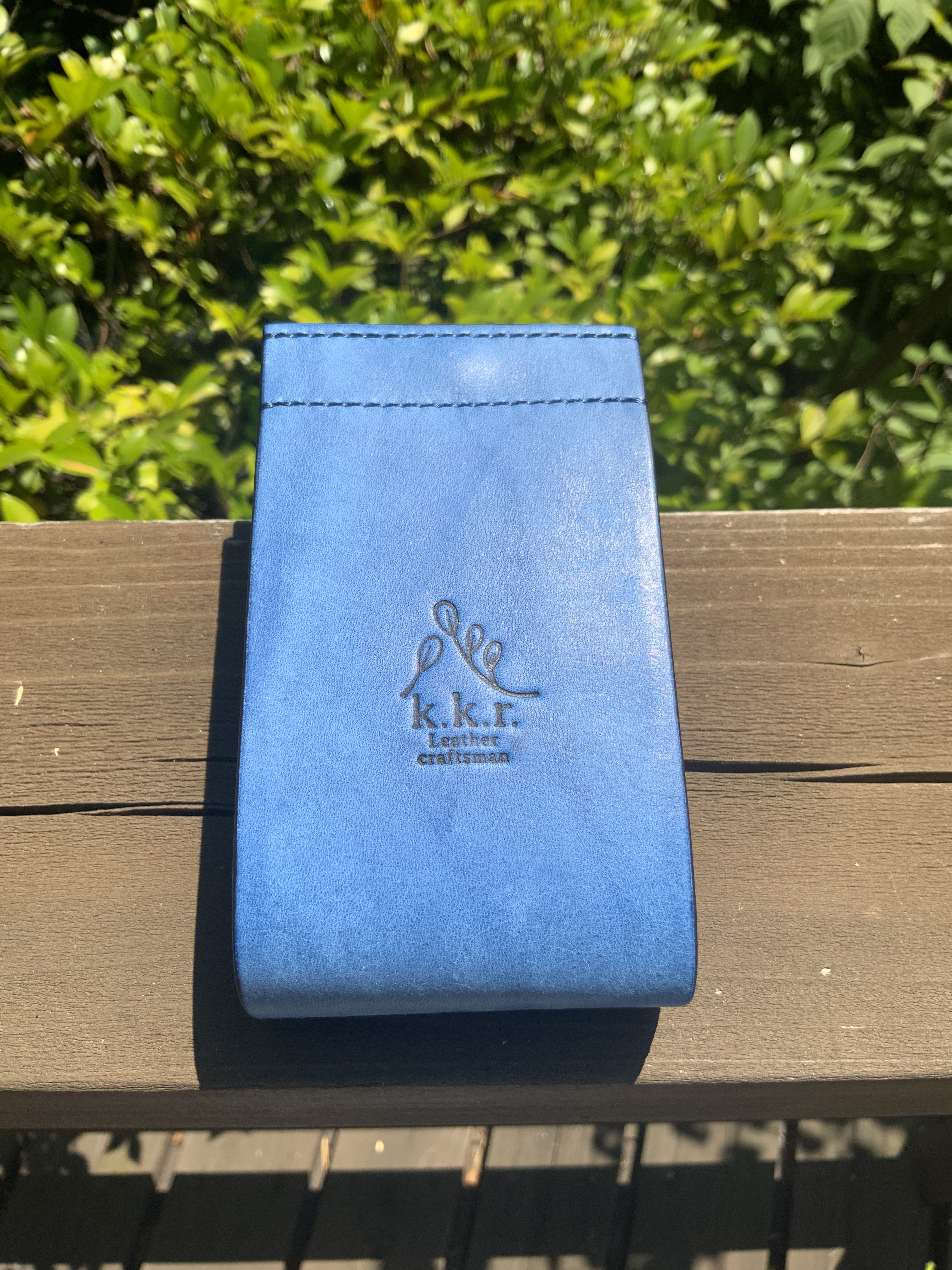 へんなカードケース(青)