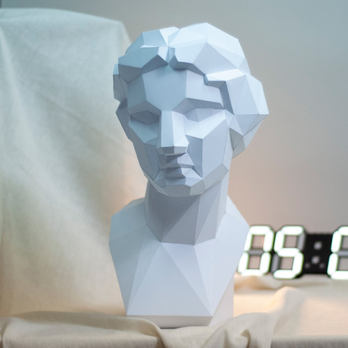 DIY 手作り 3D ペーパー モデル 石膏像 彫刻シリーズ - 石膏像