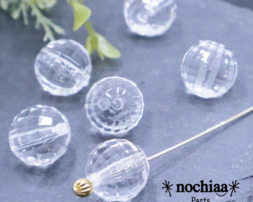 ミューラル　クリアビーズ 2023-2024 定価4万 ミューラル MURAL Dripping clear bustier