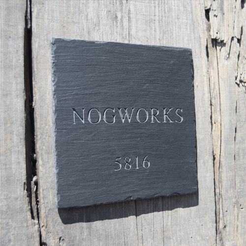 ブラックスレート表札【200㎜×200㎜以内であればサイズ自由】 表札