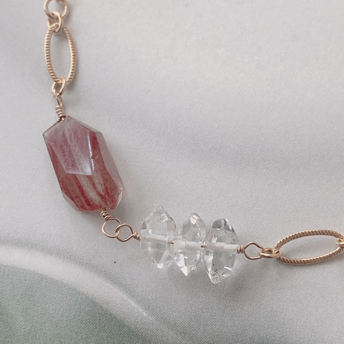 14kgf アンデシンブレスレット♡ ✳︎14kgf✳︎アンデシンのブレスレット ブレスレット PoPo 通販