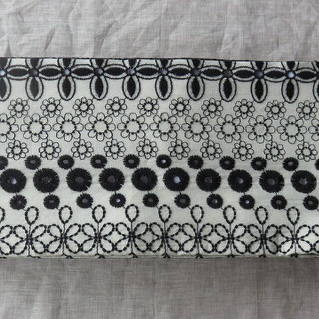 『ふしぎのもり』　レース半幅帯　オフ　☆送料無料☆　ワケありな逸品