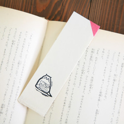黒谷和紙×活版印刷「ねこ・ネコ・猫」しおり2種セット 3枚目の画像