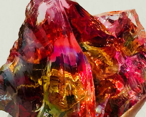 超劇レア⚡最美発掘 アンダラクリスタル「ミラクルフルーツ彩花」原石