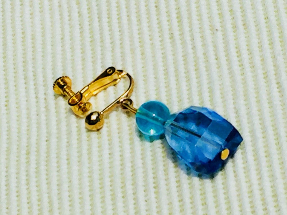 新シリーズ　シエラネシア・アンダラクリスタル　イヤリング＆ピアス「ターコISM」