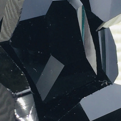 貴重✨シエラネバダ産アンダラクリスタルの巨大ビーズ「漆黒ジェット」　超パワフル✊ 2枚目の画像
