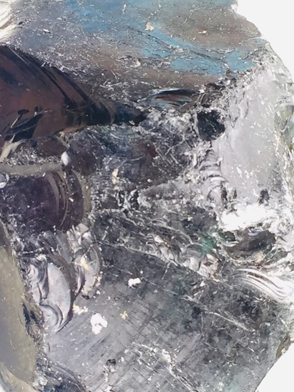超ご奉仕特価　アンダラクリスタル「トリプルγ」２．５ｋｇ原石 5枚目の画像