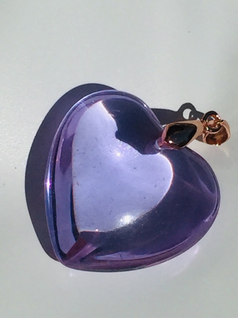 kyawaii(≧▽≦)　アンダラクリスタル「プリンｘ２(⋈◍＞◡＜◍)。✧♡」紫