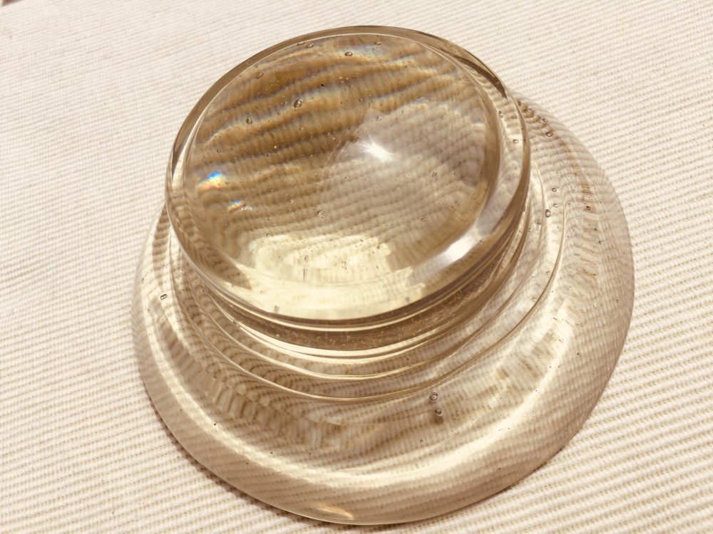 新春セール　安全確認済飛行物体　アンダラクリスタル「宇宙兄弟✨」ライトスタンド付き