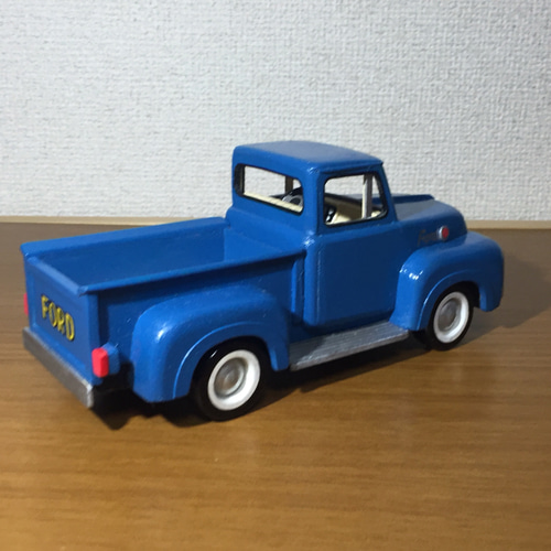 木製ミニカーフォードトラックF-100 その他置物 コスモズ