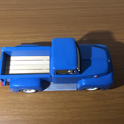 木製ミニカーフォードトラックF-100 その他置物 コスモズ