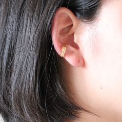 Wave Earcuff ✧ Gold 8枚目の画像