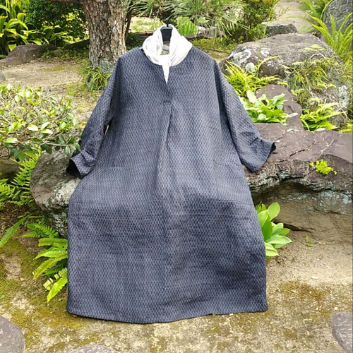・ai　着物リメイク　振袖　ドレス　ロング　ワンピース　Aライン　スクエア ai様専用 着物リメイク 振袖 ドレス ロング ワンピース Aライン