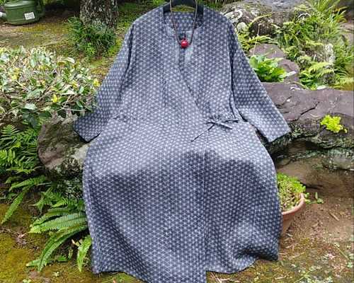 着物リメイク カシュクールワンピース ワンピース 古布華 通販