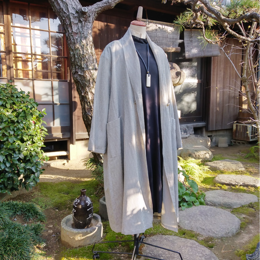 ハンドメイド★着物リメイク羽織コート 着物リメイク】着物で羽織コートを作りましょう💕ほどくのは少し