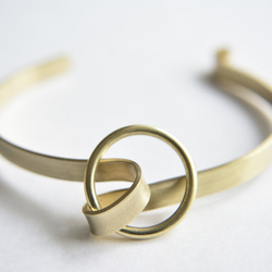 環形手鐲 A 黃銅 金黃銅 第8張的照片