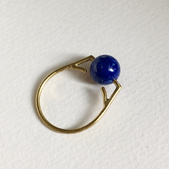 ラピスラズリのリング　Arches_Lapis Lazuli_04 2枚目の画像