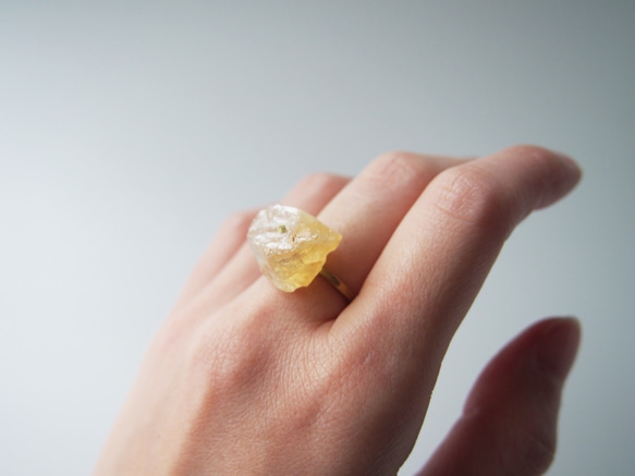 シトリンのリング［Citrine］ 1枚目の画像