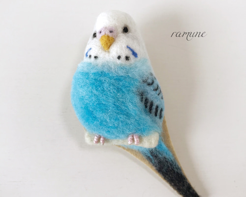 セキセイインコ 羊毛フェルト オーダーセキセイインコちゃんの制作過程です🦜 長編はYouTubeに