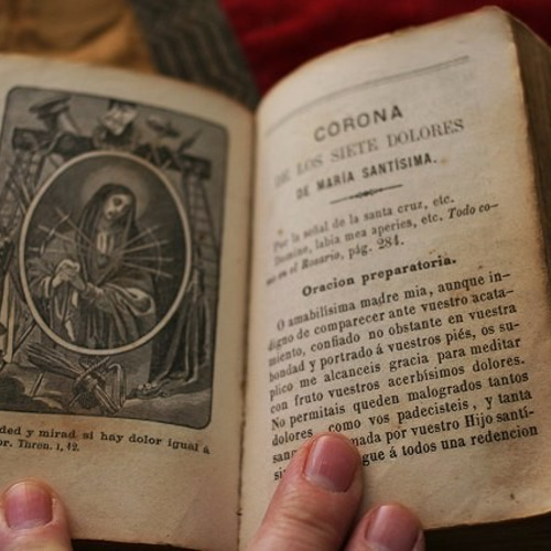 アンティーク　19世紀　宗教　宗教証明書 黒フレーム アンティーク 19世紀 宗教 宗教証明書 黒フレーム