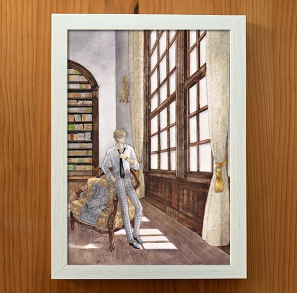 専用　色鉛筆画　原画　絵画　オーダーページです オーダーメイド色鉛筆画(A4サイズ) | ペットの肖像画屋さん