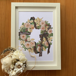 ボタニカルアート リンコソフロカトレア 植物画 絵画 Zinnia 通販