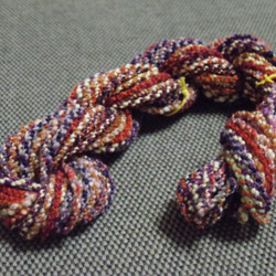 ★(81) 手紡ぎ糸 Textured Cable Yarns 雅 5枚目の画像
