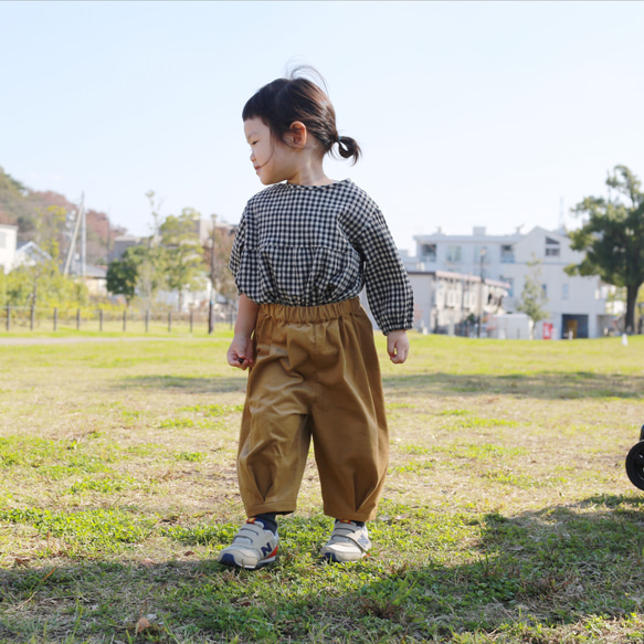 tam サーカスパンツ ベージュ 90 9枚目の画像