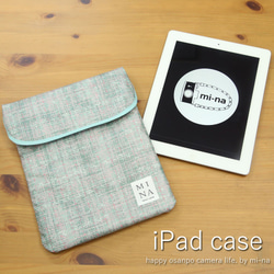 iPad保護殼（適用11吋9.7吋）/粉紅吉爾格紋10003-010 第1張的照片
