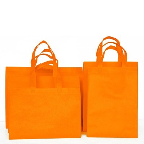 不織布バッグ(角底) 100枚入 W40 xH30xD10cm 名入れ可 即納 トート