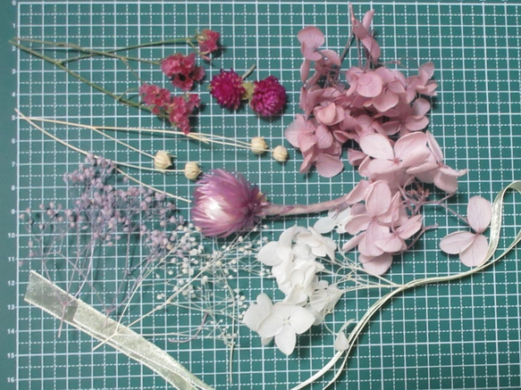 花材セット　パープル系 2枚目の画像