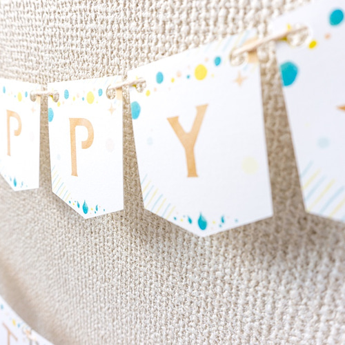 IRODORI様✶⋆確認専用ページ バースデーガーランド 誕生日】手作りバースデーガーランドが無料ダウンロード