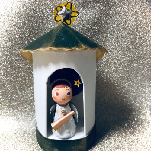 クリスマス 天使と鹿 ビスクドール クリストキント クリスマス 天使と鹿 ビスクドール クリストキント
