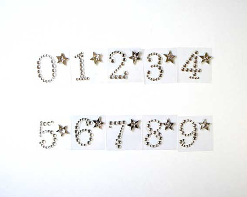 AAA ファンクラブ ラインストーンロゴステッカー ステッカー シール AAA オートモービルクラブ カスタマイズ