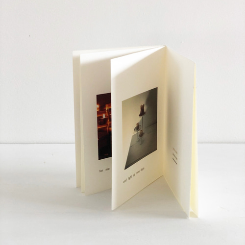 1枚の紙からつくったZINE「 at the end of the day 」/送料無料 1枚の紙からつくったZINE「 at the end of the day 」/送料無料