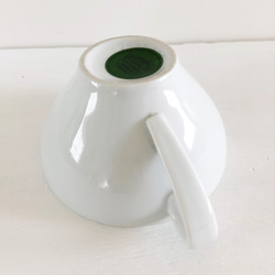 ドイツ製 無地の白いカップ(磁器)ルイゼンブルグ 4枚目の画像