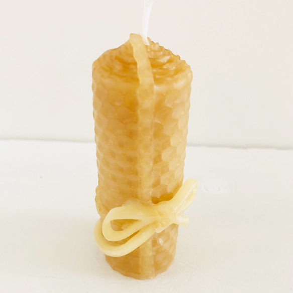 みつろうキャンドル「日々をつつむ照らす」送料無料 4枚目の画像