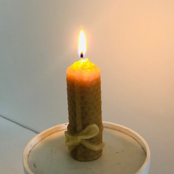 みつろうキャンドル「日々をつつむ照らす」送料無料 9枚目の画像