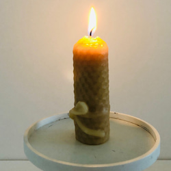 みつろうキャンドル「日々をつつむ照らす」送料無料 10枚目の画像