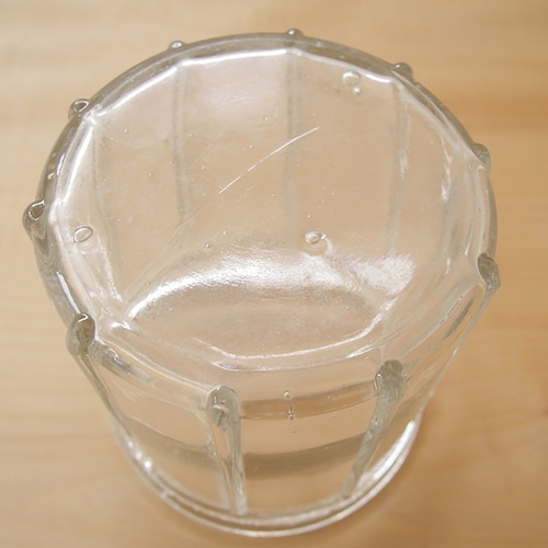 【お32】 フランス　アンティーク　ガラスポット お32】 フランス アンティーク ガラスポット