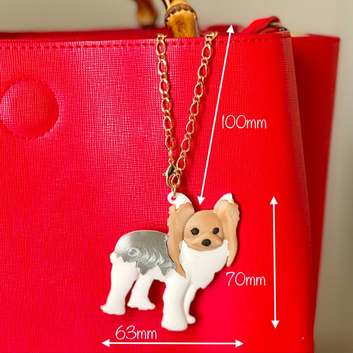 ヨークシャーテリア 愛犬 ankoわんこシリーズ バッグチャーム