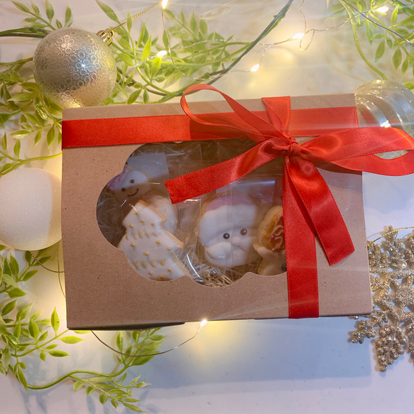 【クリスマス2020予約販売受付中】アイシングクッキー6枚セット 2枚目の画像