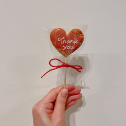 【レッド】ハートの花束アイシングクッキー♡ 4枚目の画像