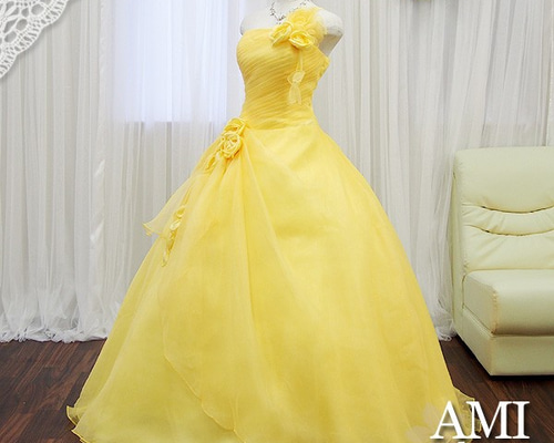 yellow dress 9号 約Mサイズ(演奏会・発表会・ウエディング結婚式 yellow dress 約9号 約Mサイズ(ウエディング結婚式発表会演奏会 - メルカリ